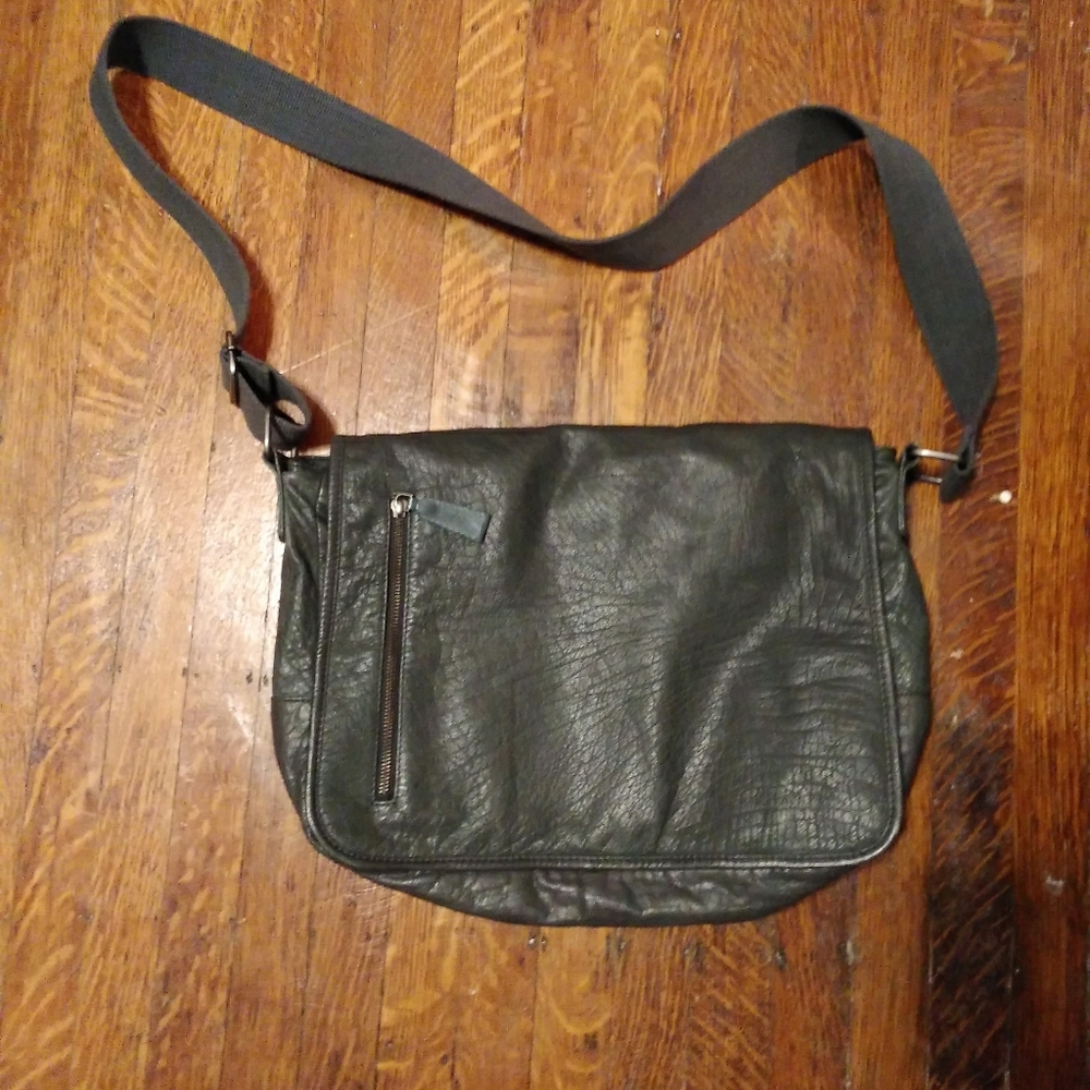 Crate and Barrel messenger bag